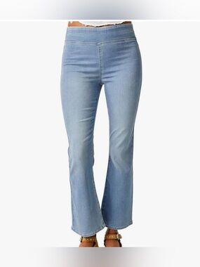 We The Free Light Wash Flare Jeans